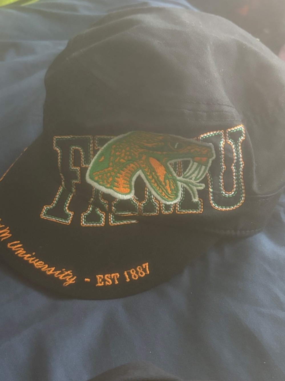 FAMU Velcro strap hat